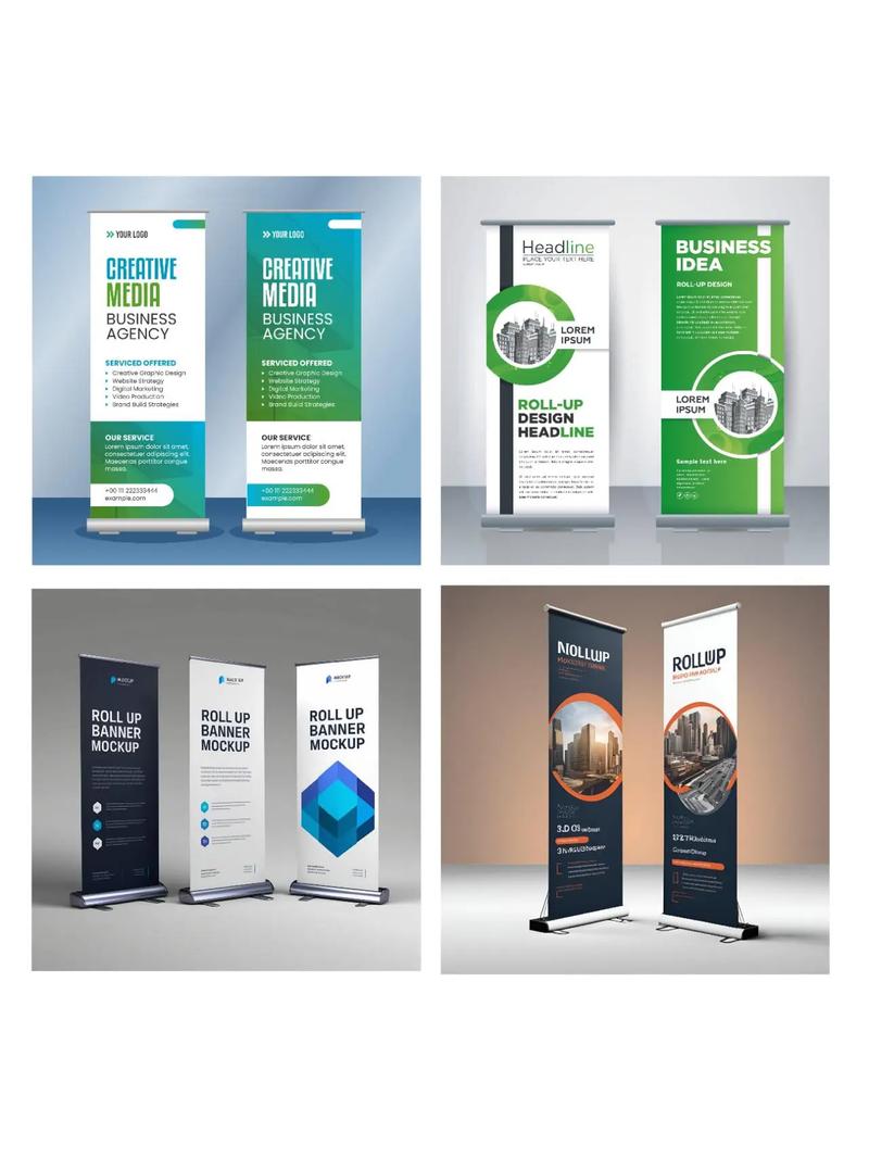 易拉寶 廣告設計制作中的便捷利器